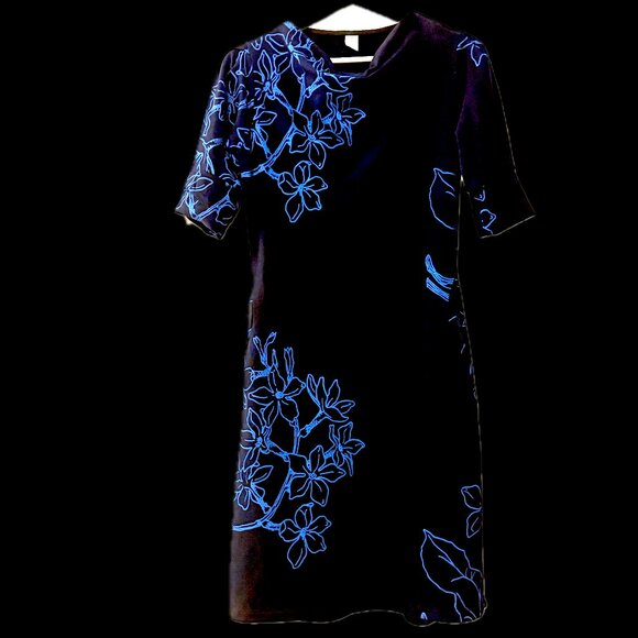 Smoking Lily Point Grey dress, blue, small - Picture 1 of 5